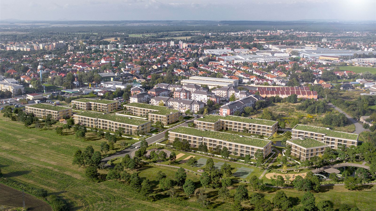 nové byty Brandýs nad Labem